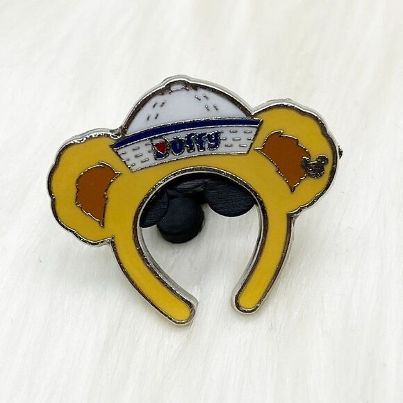 🔮 5/$25 Disney Duffy the‎ Bear Mickey Ears Headband Pin - Picture 1 of 3